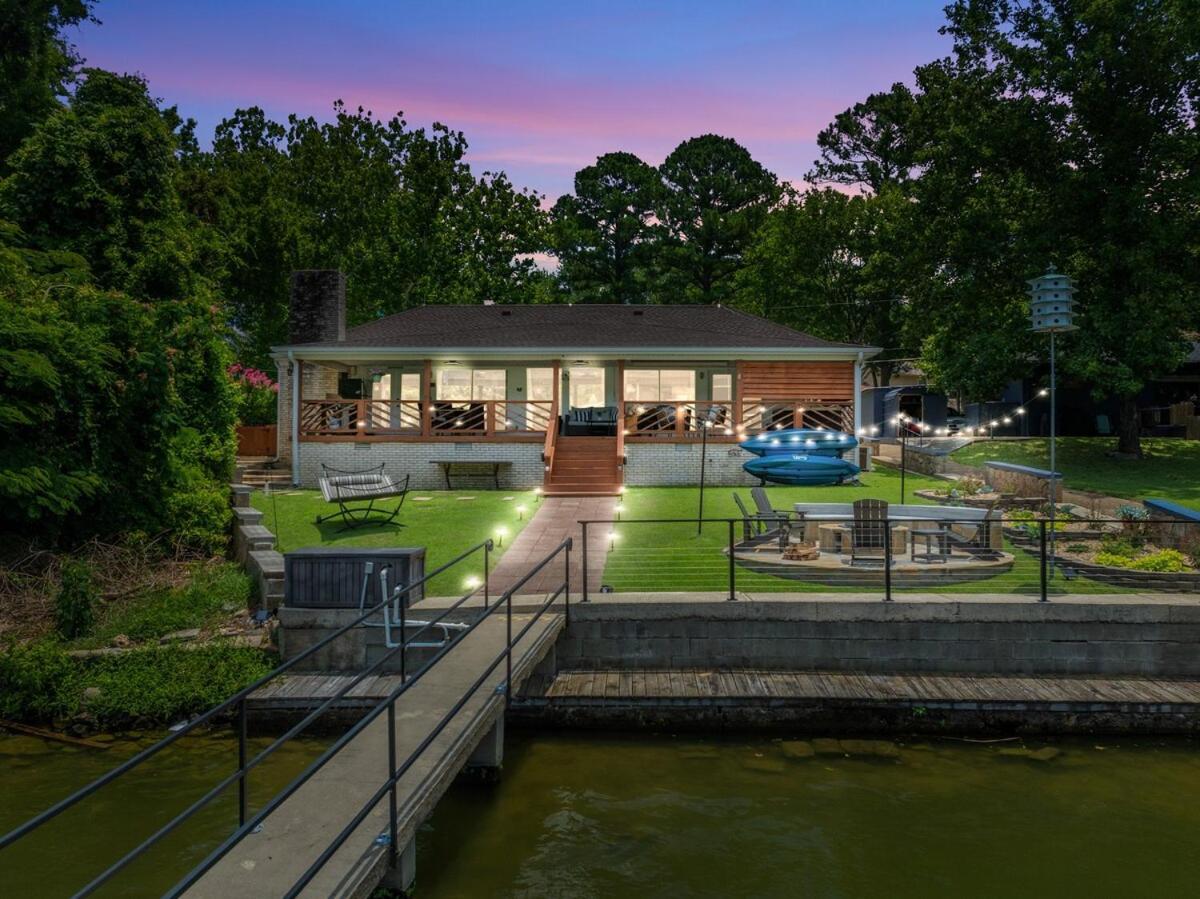 Steps To The Lake, Game Room & More! Sleeps 9 Lake Hamilton Luaran gambar